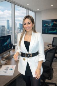 carolina olmos seguros de vida, estratega financiera en estados unidos